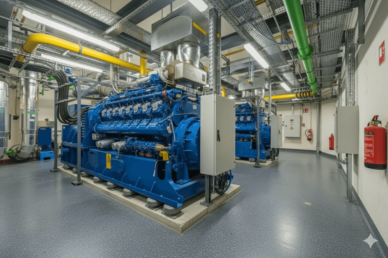 Embedded and captive power plants